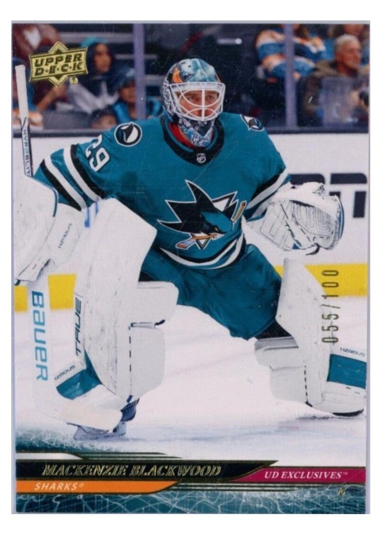 2024-25 Upper Deck Base Set Mackenzie Blackwood #146 card