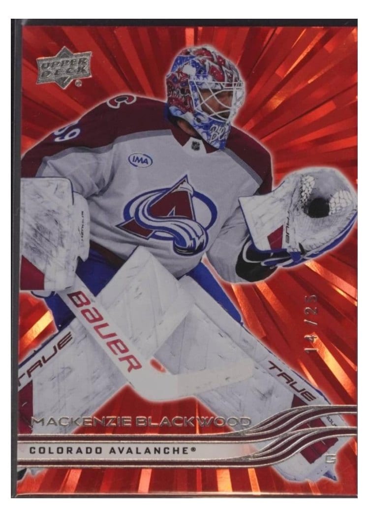 2025-26 Upper Deck Base Set Mackenzie Blackwood #39 card