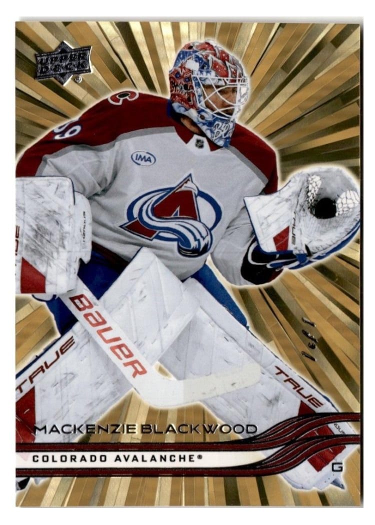2025-26 Upper Deck Base Set Mackenzie Blackwood #39 card