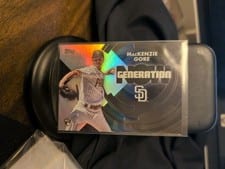 2022 Topps Update Generation Now Autographs MacKenzie Gore #GN-89 card
