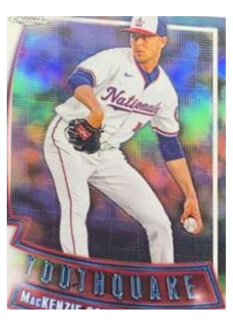 2023 Topps Chrome YouthQuake Mackenzie Gore #YQ-16 card