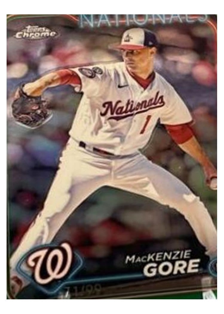 2024 Topps Chrome Base Set MacKenzie Gore #94 card