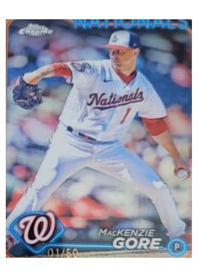 2024 Topps Chrome Base Set MacKenzie Gore #94 card