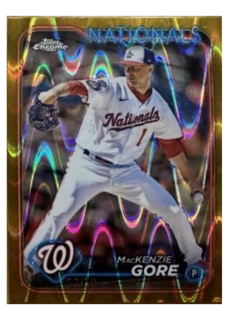 2024 Topps Chrome Base Set MacKenzie Gore #94 card