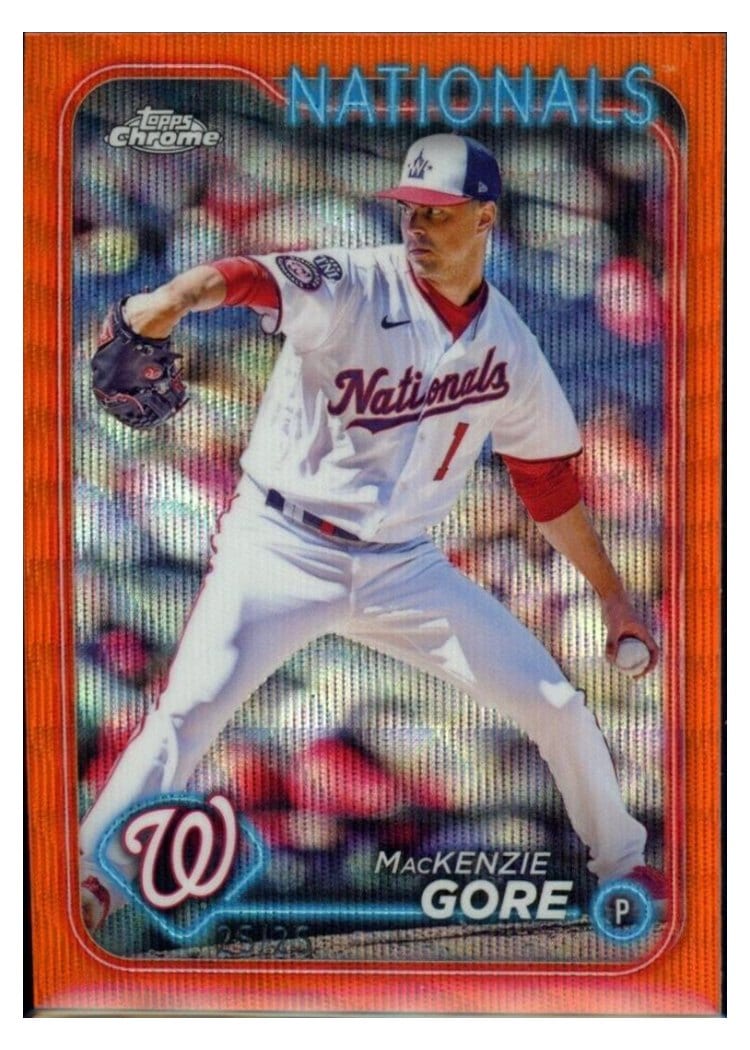 2024 Topps Chrome Base Set MacKenzie Gore #94 card