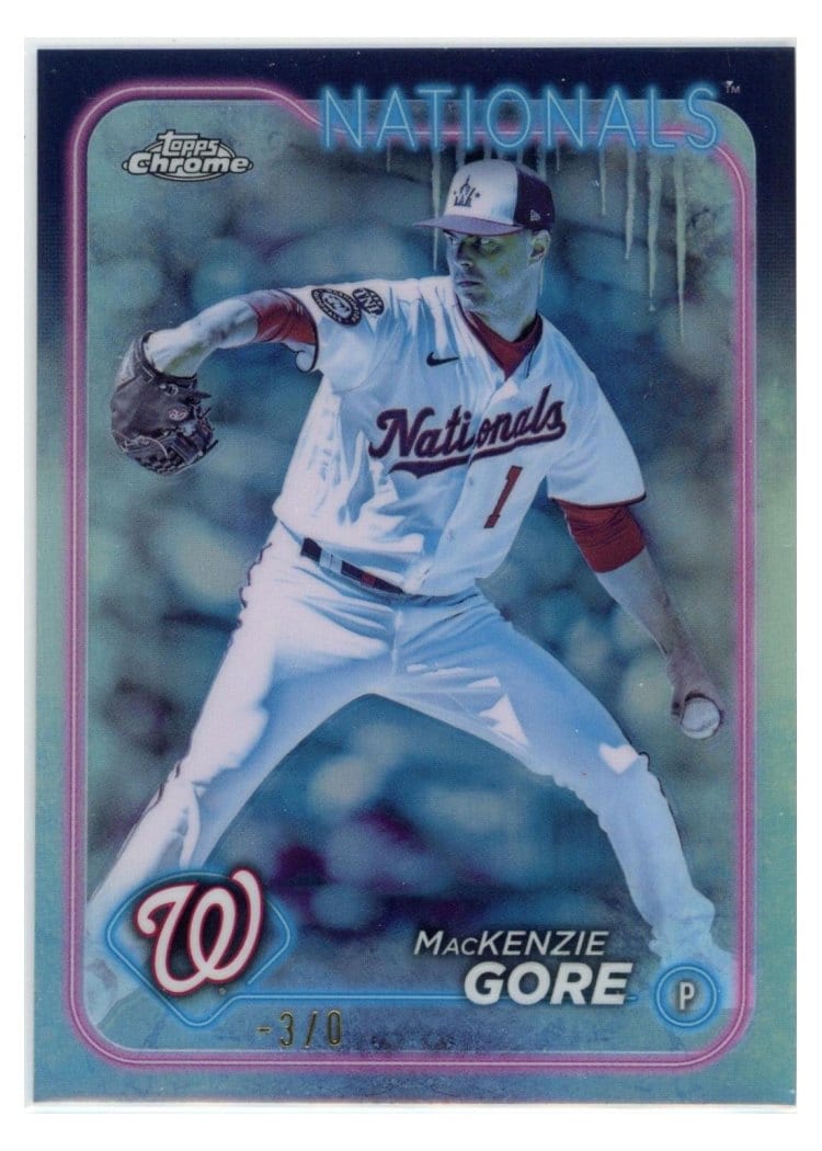 2024 Topps Chrome Base Set MacKenzie Gore #94 card