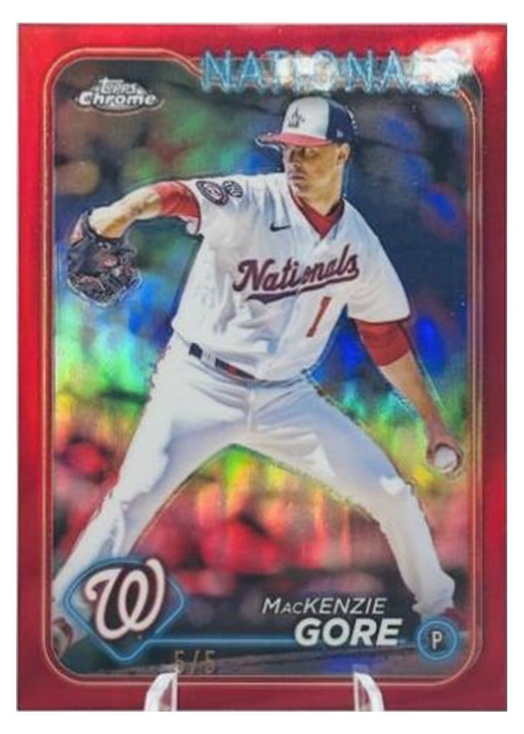 2024 Topps Chrome Base Set MacKenzie Gore #94 card