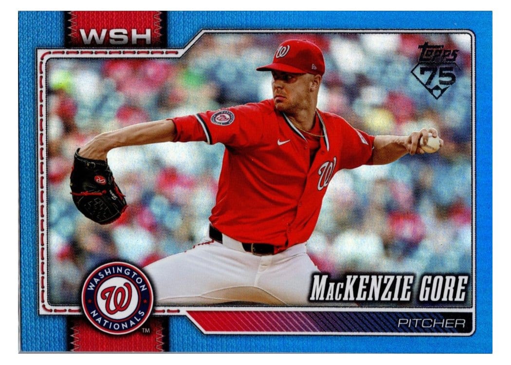 2026 Topps Base Set MacKenzie Gore Blue Rainbow #14 card