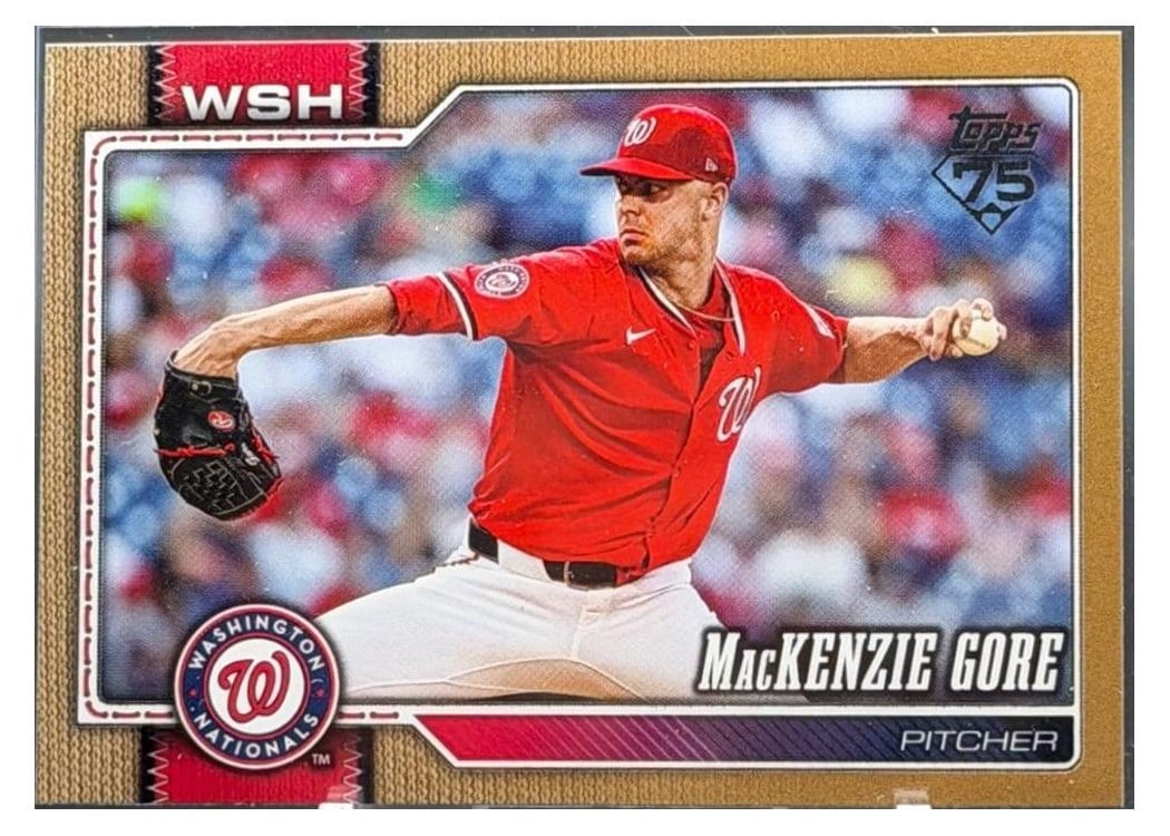 2026 Topps Base Set MacKenzie Gore Gold #14 card