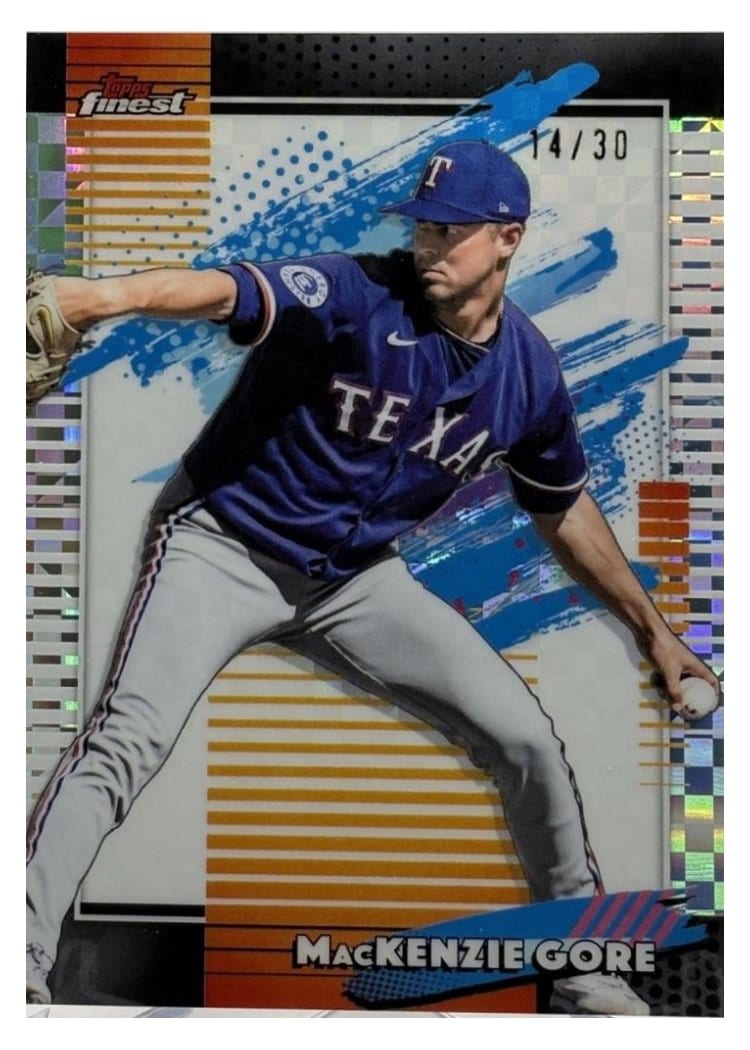 2026 Topps Finest MacKenzie Gore #148 card