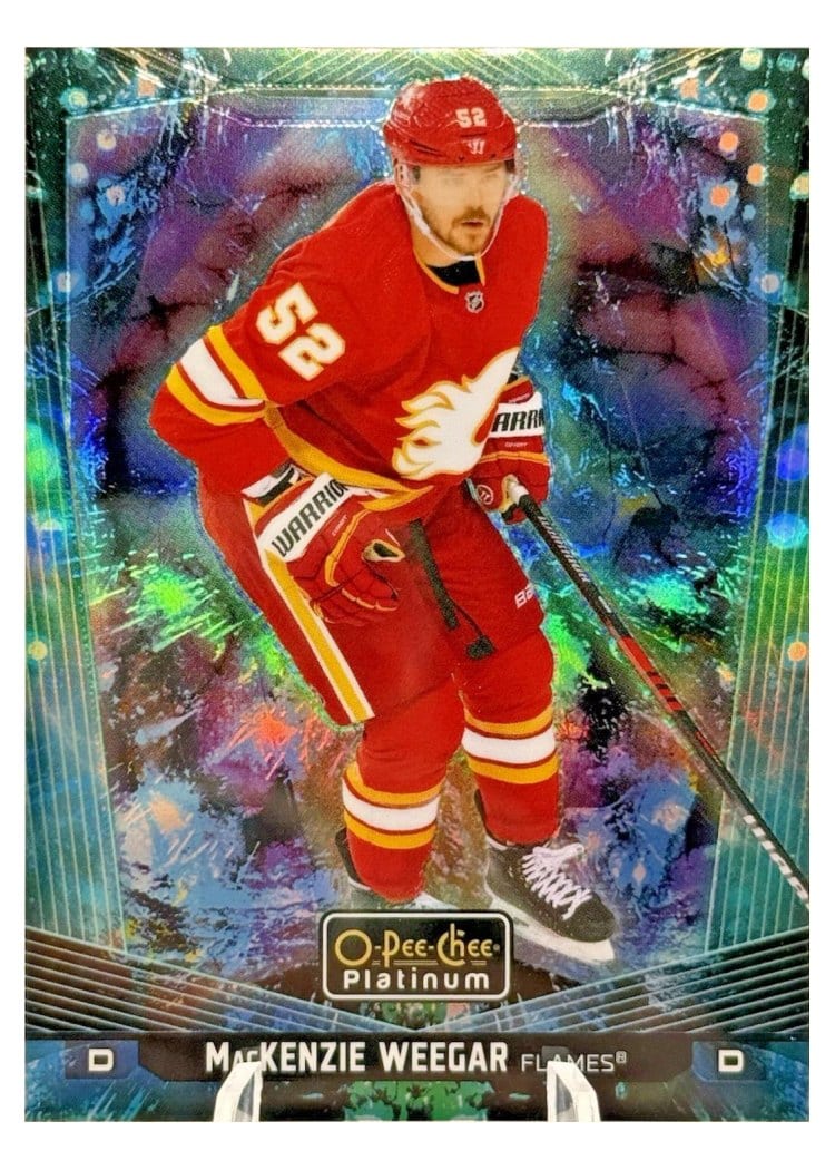 2024-25 O-Pee-Chee Platinum Base Set MacKenzie Weegar #140 card