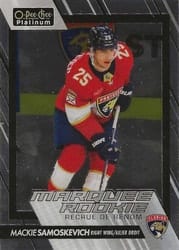 2023-24 O-Pee-Chee Platinum Base Set Mackie Samoskevich #269 card