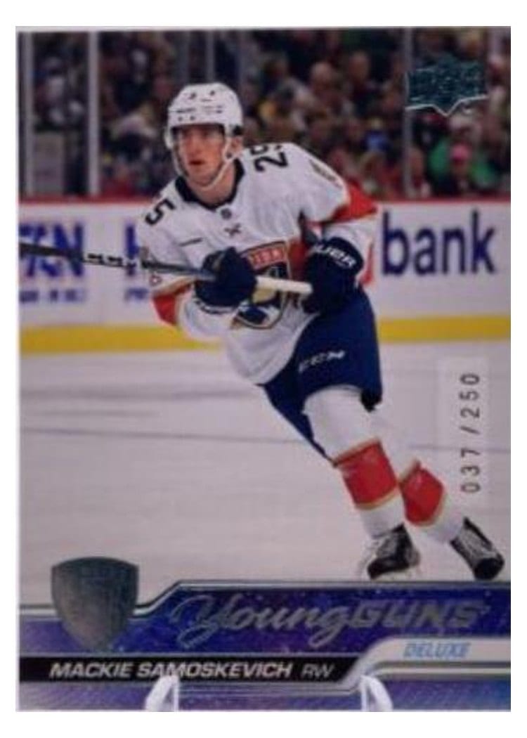 2023-24 Upper Deck Base Set Mackie Samoskevich #464 card