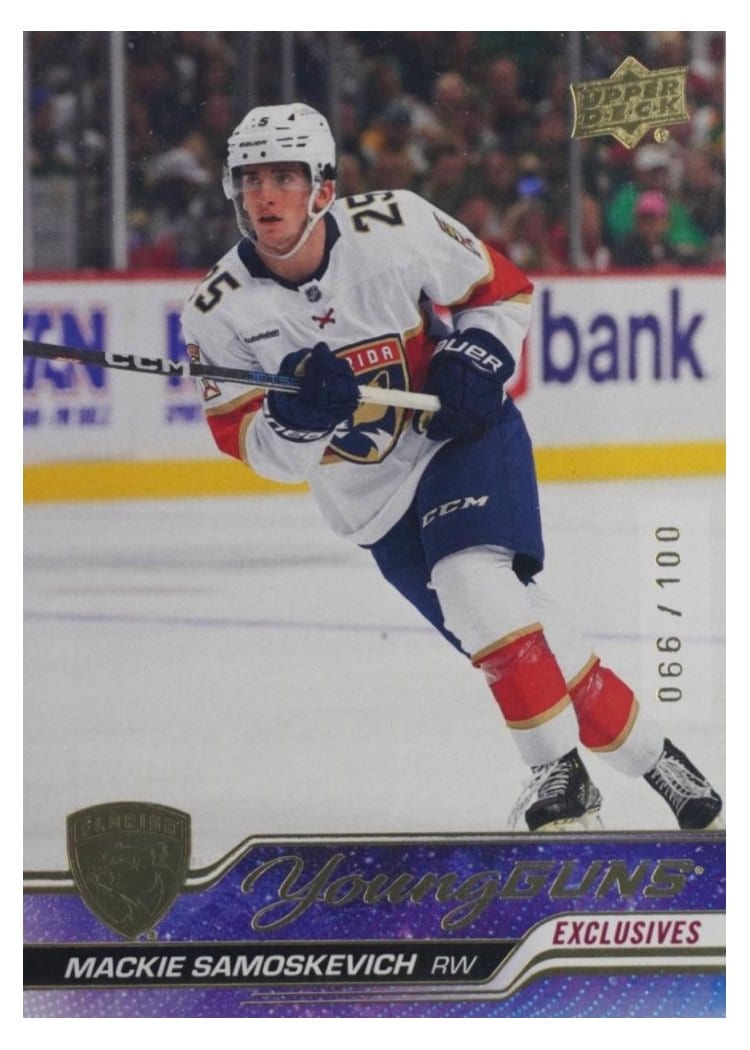2023-24 Upper Deck Base Set Mackie Samoskevich #464 card
