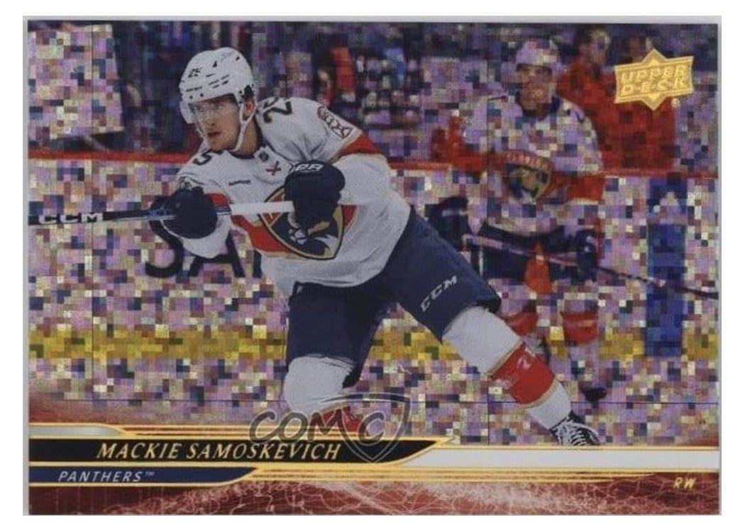 2024-25 Upper Deck Base Set Mackie Samoskevich #85 card
