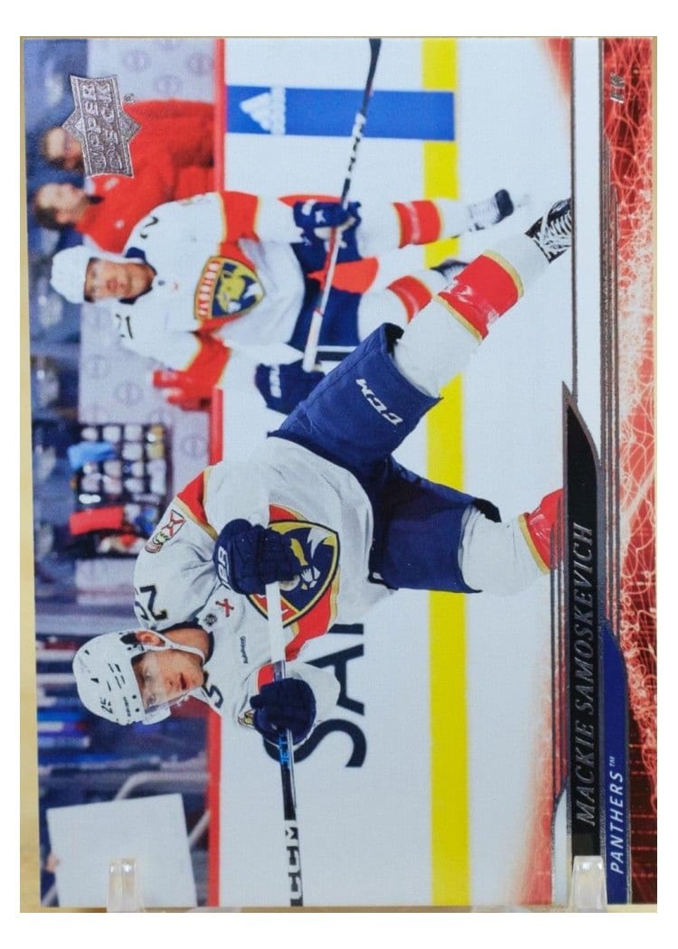 2024-25 Upper Deck Base Set Mackie Samoskevich #85 card