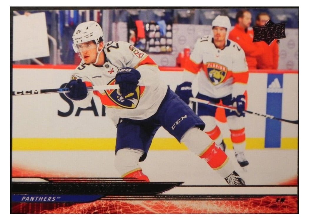 2024-25 Upper Deck Base Set Mackie Samoskevich #85 card