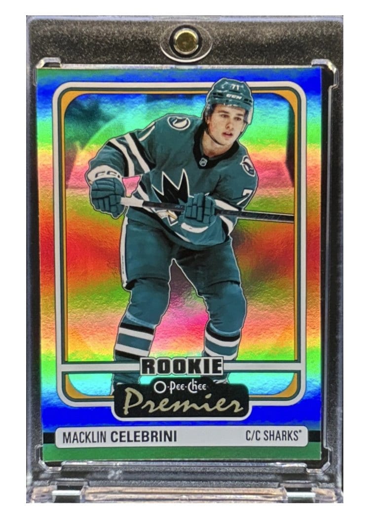 2024-25 O-Pee-Chee O-Pee-Chee Premier Macklin Celebrini #P-96 card