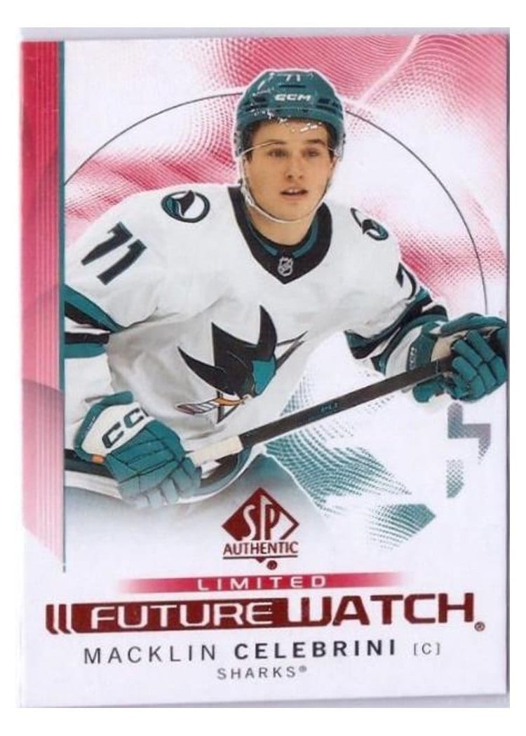 2024-25 Upper Deck The Cup Autographed Rookie Masterpiece Printing Plates - SP Authentic Future Watch Macklin Celebrini #184 card