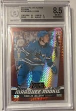 2024 O-Pee-Chee Platinum Macklin Celebrini Red Prism #263 card