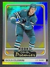 2024 O-Pee-Chee Premier Macklin Celebrini #P-96 card