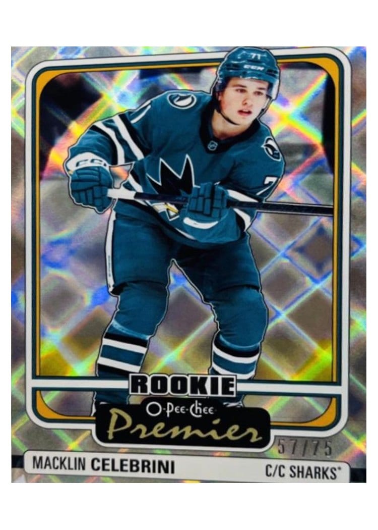 2024 O-Pee-Chee Premier Macklin Celebrini #P-96 card