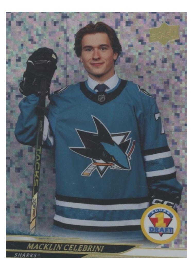 2024 Upper Deck Macklin Celebrini #743 card