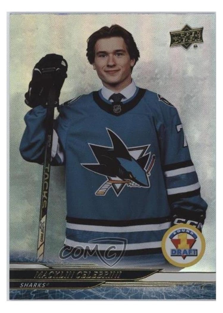 2024 Upper Deck Macklin Celebrini #743 card