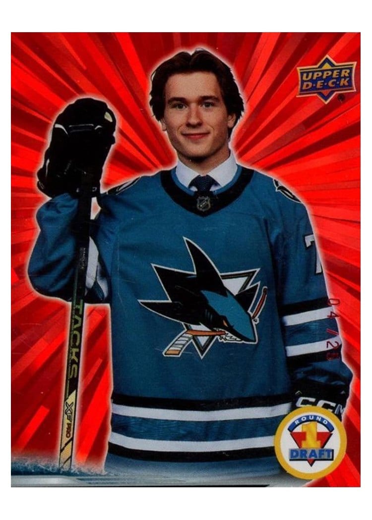 2024 Upper Deck Macklin Celebrini #743 card