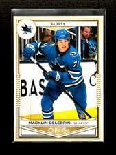 2024 Upper Deck O-Pee-Chee Glossy Macklin Celebrini #OPC-34 card