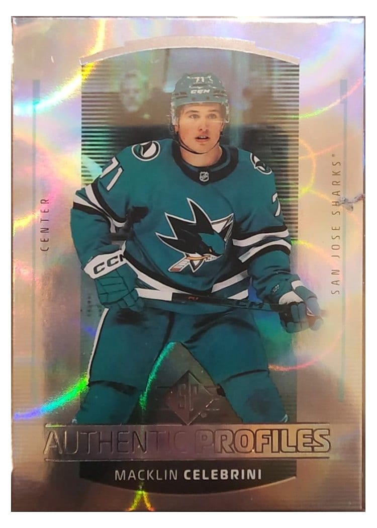 2025-26 SP Authentic Profiles Macklin Celebrini #AP-15 card
