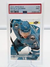 2025 Upper Deck Macklin Celebrini #136 card