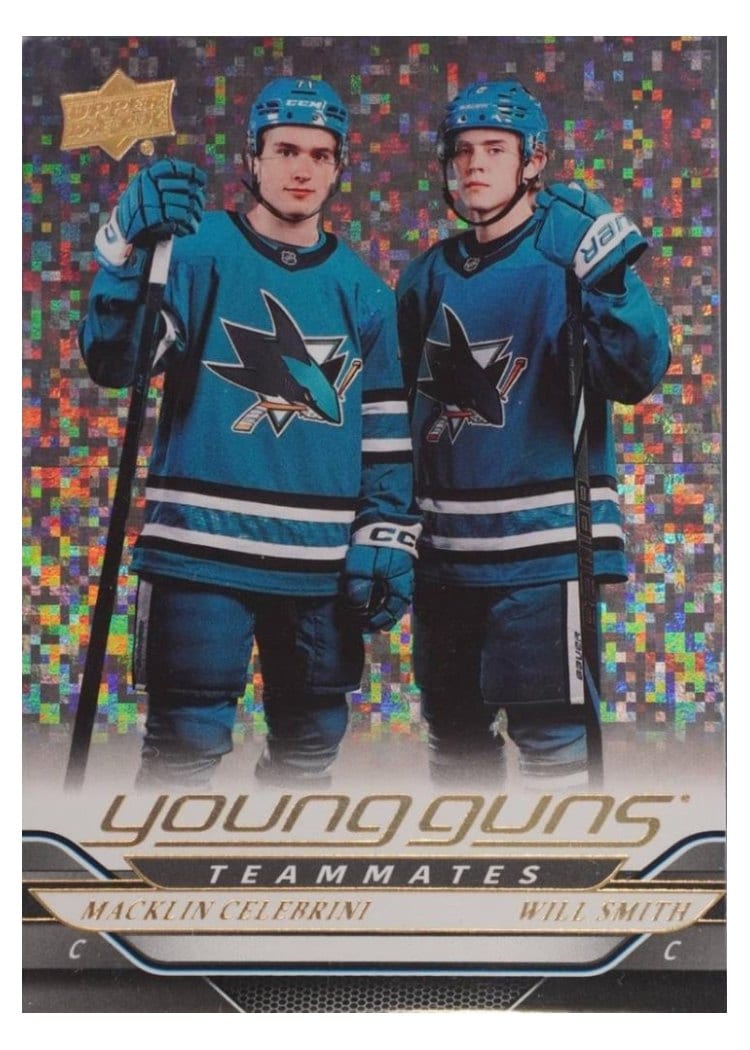 2024 Upper Deck Macklin Celebrini / Will Smith #499 card