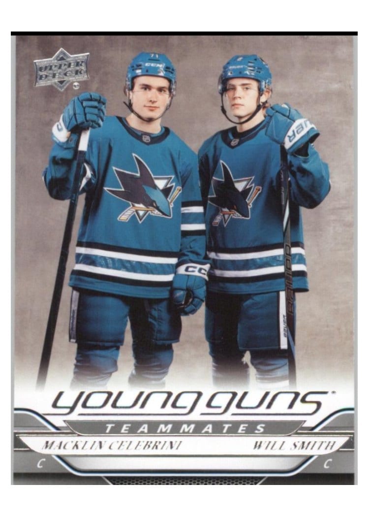 2024 Upper Deck Macklin Celebrini / Will Smith #499 card