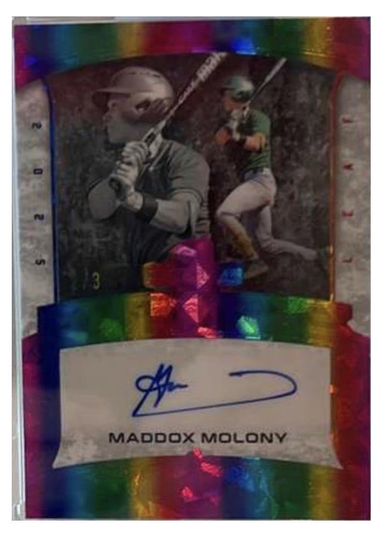 2025 Leaf Spectacular Baseball Spectacular Futures Maddox Molony #SF-MM1 card
