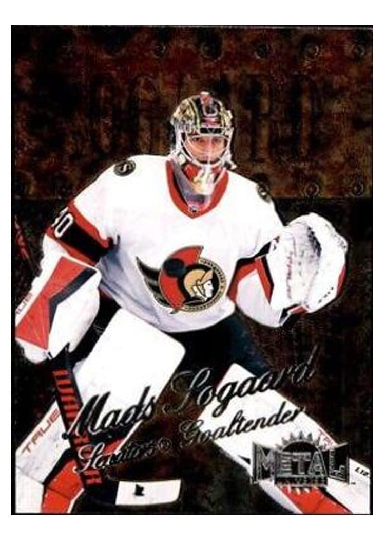 2022-23 SkyBox Metal Universe 1998-99 Retro Rookies Mads Sogaard #R-19 card