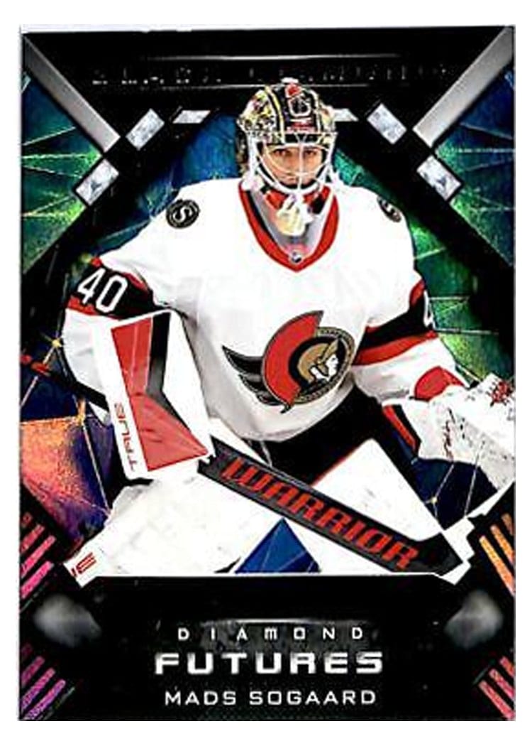 2022-23 Upper Deck Black Diamond Diamond Futures Mads Sogaard #BDF-MS card