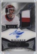 2022-23 Upper Deck Premier Acetate Rookie Autograph Patch Mads Sogaard #AR-MS card