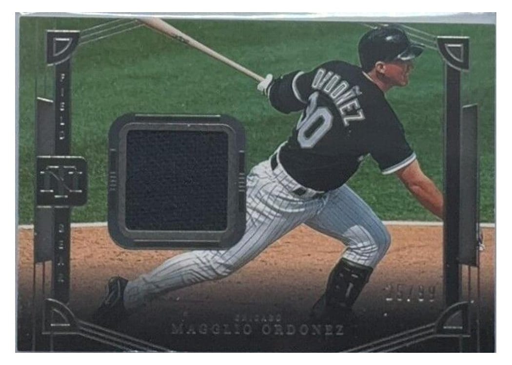2023 Panini National Treasures Field Gear Magglio Ordonez #3 card