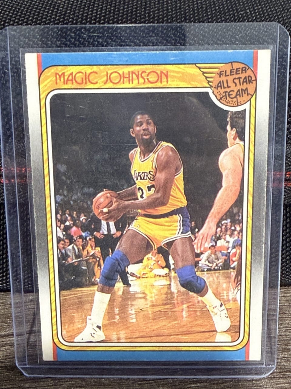 1988 Fleer Magic Johnson #123 card