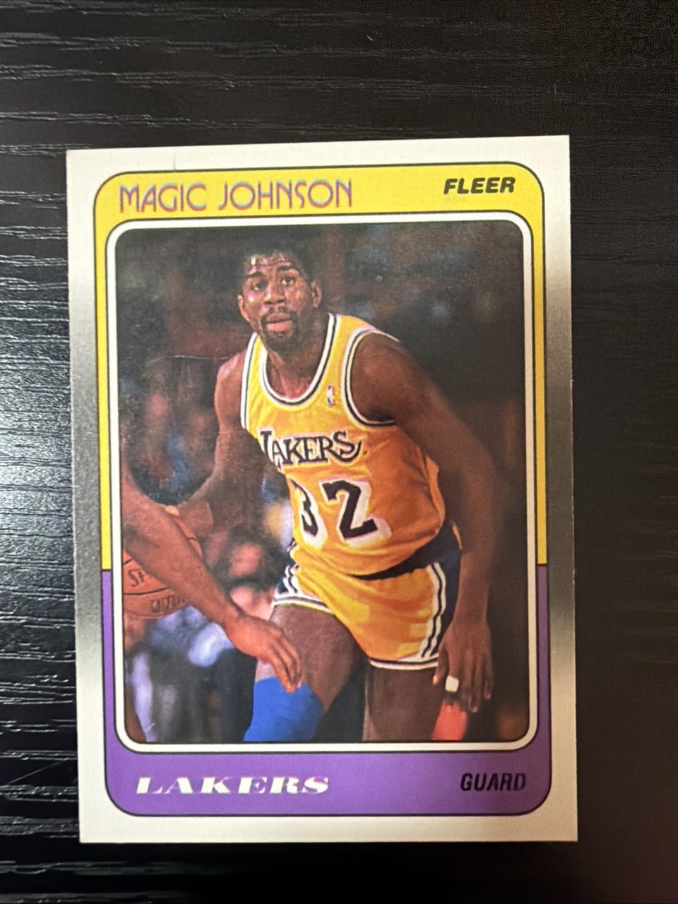 1988 Fleer Magic Johnson #67 card