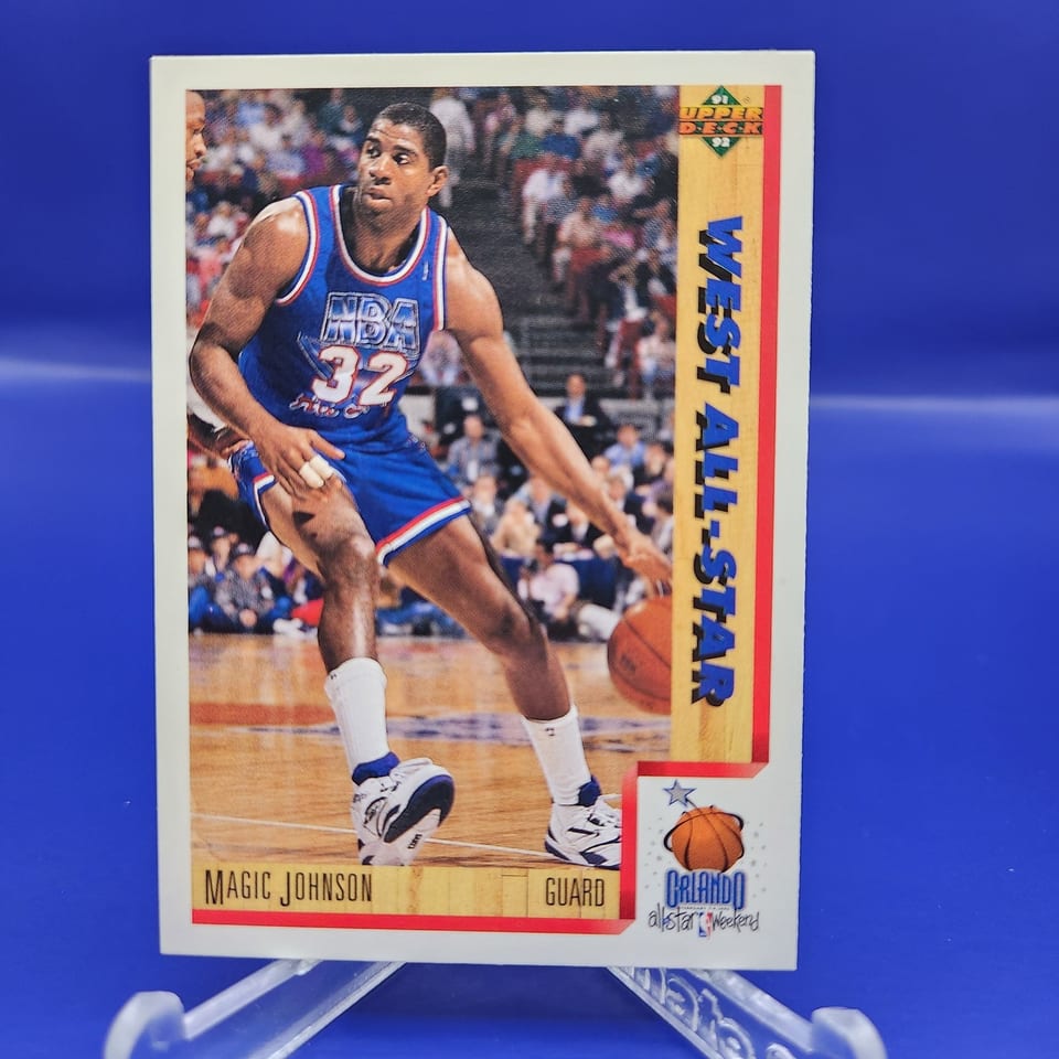 1991 Upper Deck Magic Johnson #464 card
