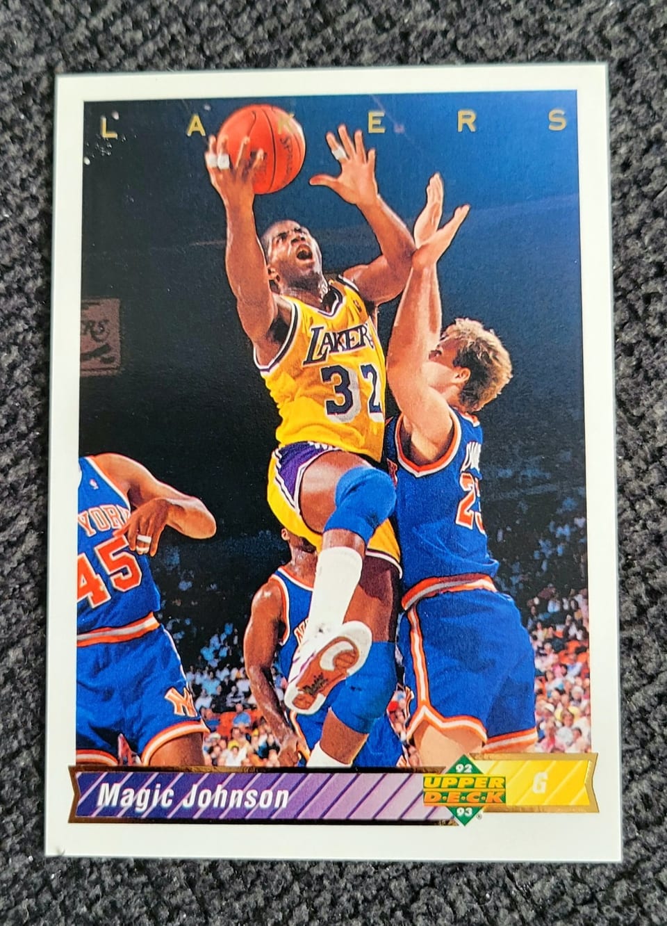 1992 Hoops Magic Johnson card