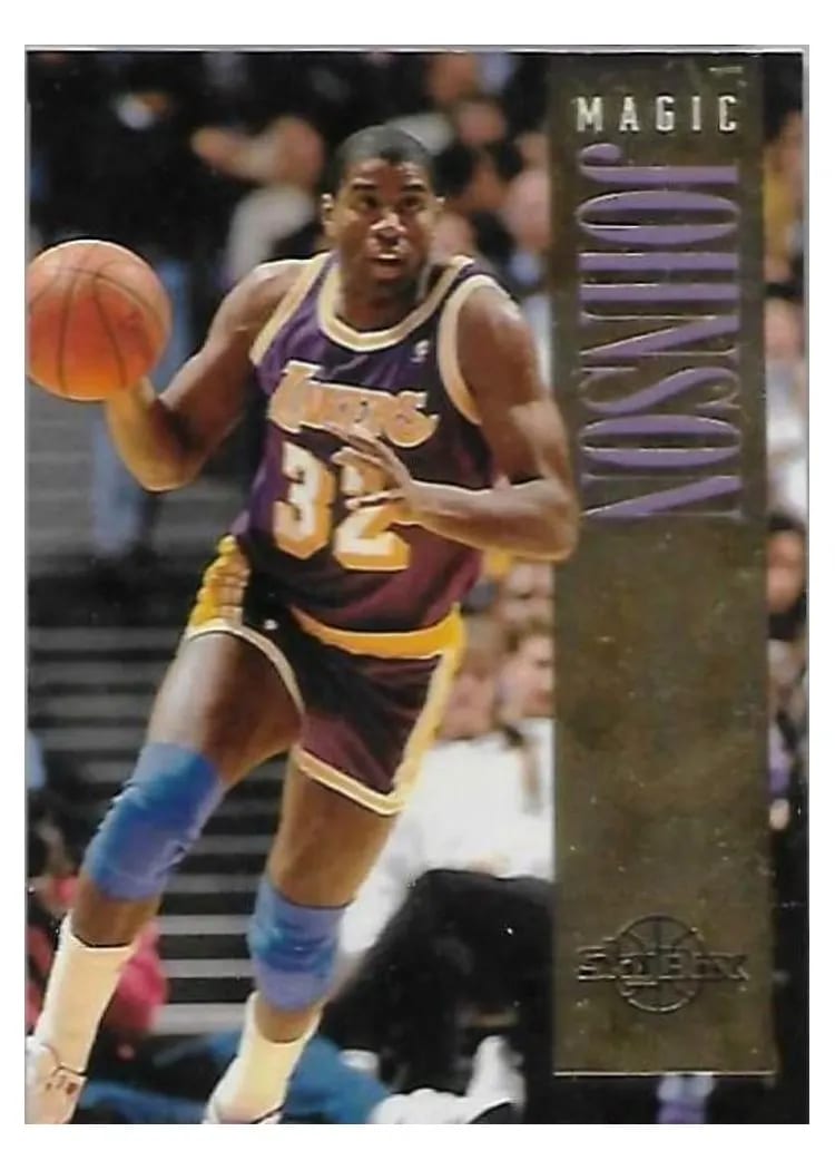 1994 SkyBox Premium Magic Johnson card
