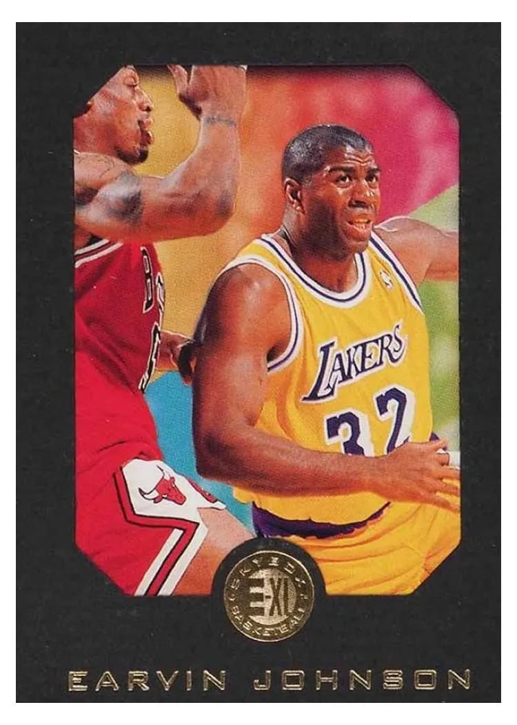 1995 Skybox E-XL Magic Johnson #40 card