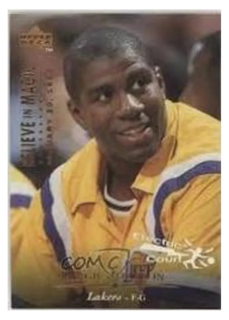 1995 Upper Deck Magic Johnson #237 card