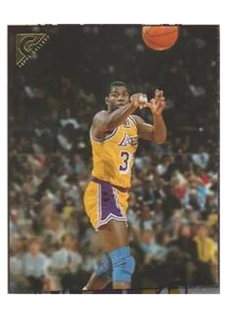 2000 Topps Gallery Magic Johnson #100 card