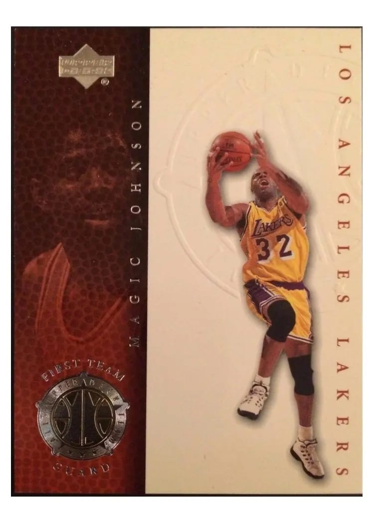 2000 Upper Deck Century Legends Magic Johnson #73 card