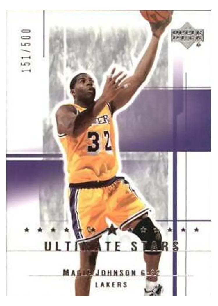2003 Ultimate Collection Magic Johnson #177 card