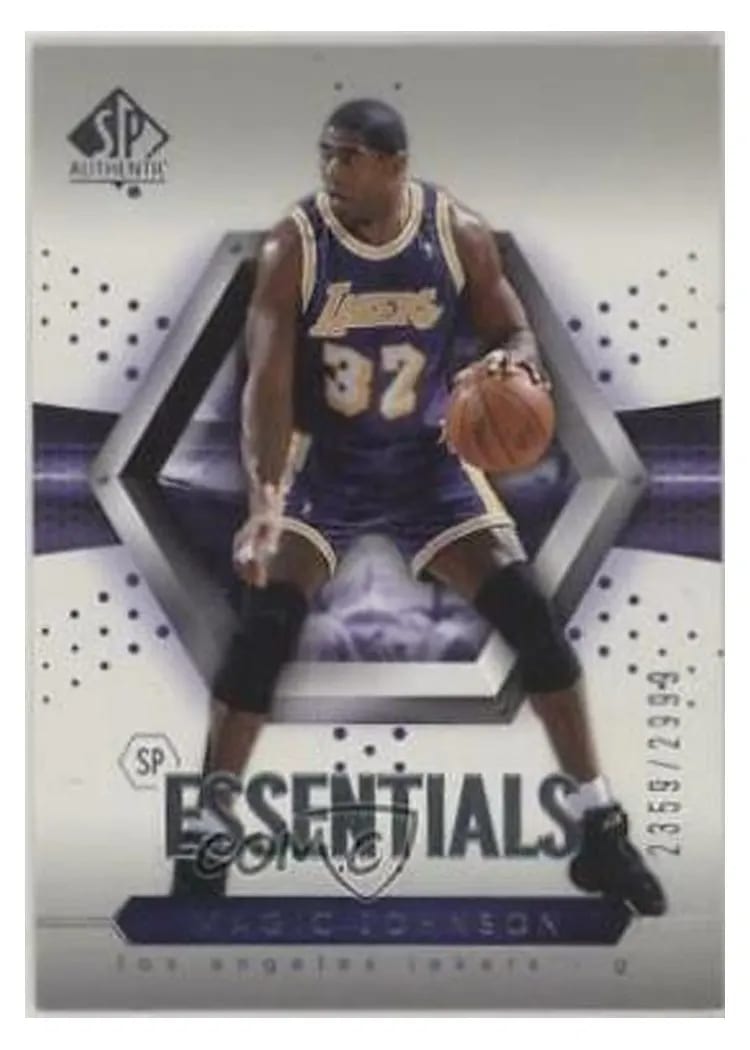 2004 SP Authentic Magic Johnson #107 card
